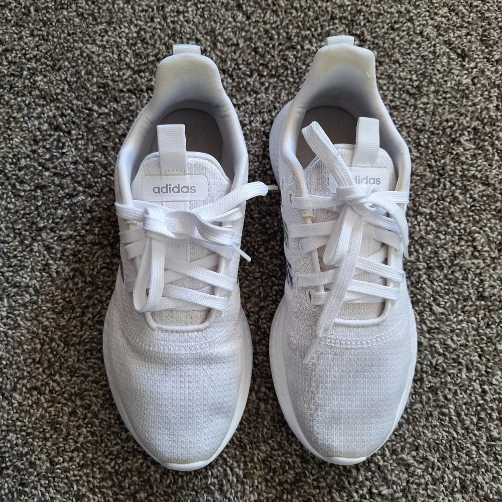 ADIDAS Puremotion Womens White Multi Size 8 - Picture 4 of 12